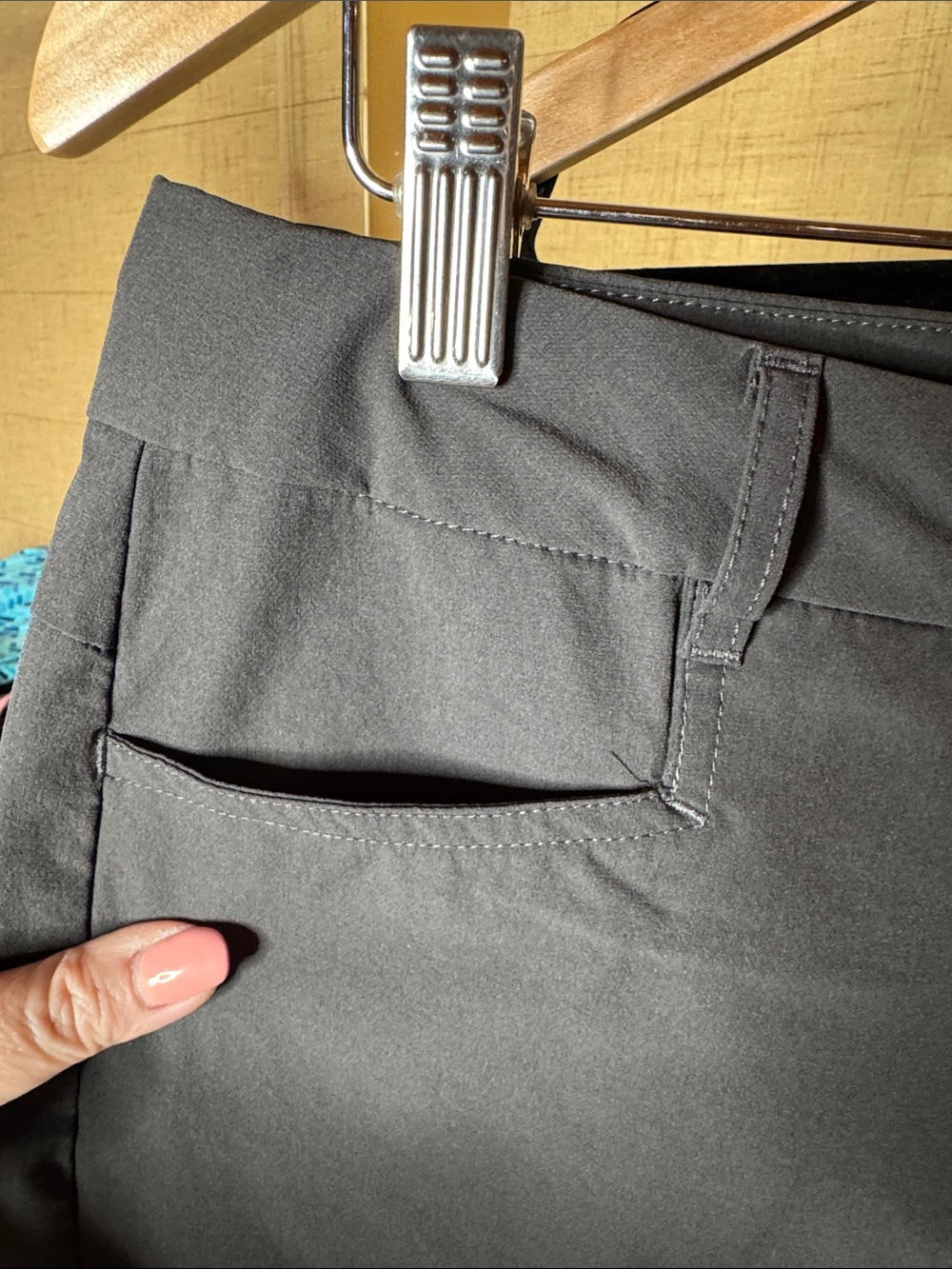 Willit Golf Stretch Shorts Size 14 Gray UPF 50+ Quick Dry Hiking Travel - Picture 6 of 11